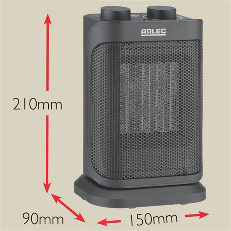 ceramic fan heater running cost